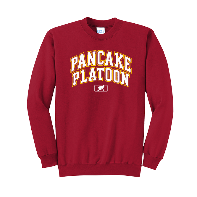 PANCAKE PLATOON (Collegiate) - Crewneck