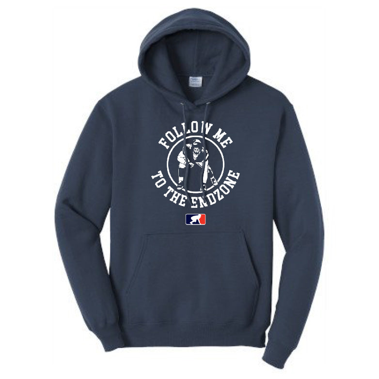 FOLLOW ME TO THE ENDZONE - Tall Hoodie