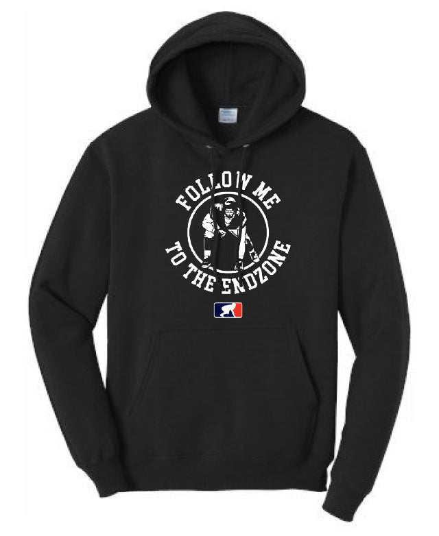 FOLLOW ME TO THE ENDZONE - Tall Hoodie