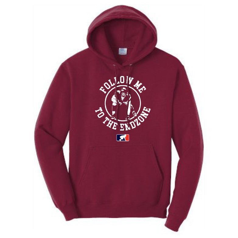 FOLLOW ME TO THE ENDZONE - Tall Hoodie