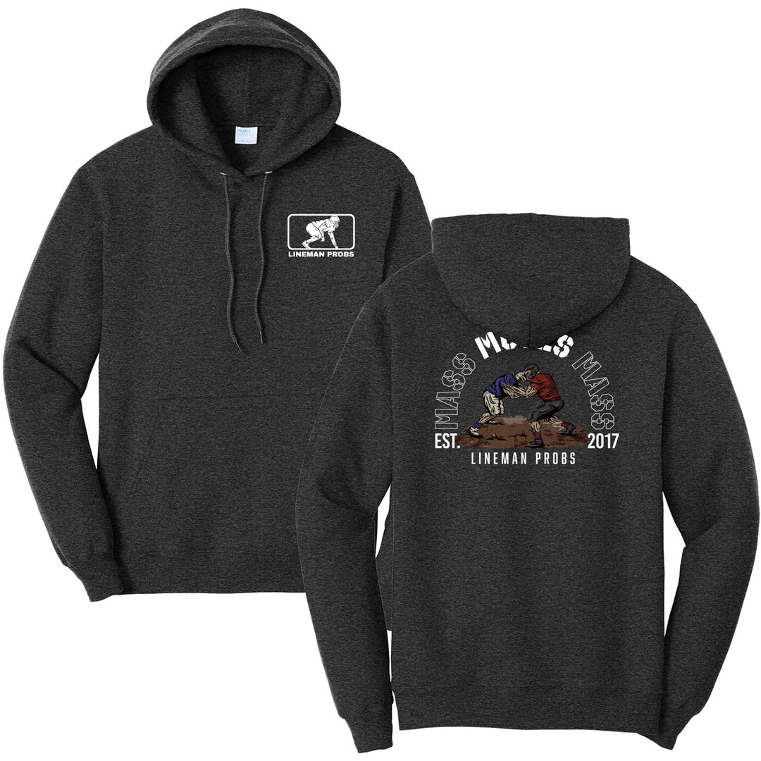 BIG BONED - MASS MOVES MASS - Hoodie