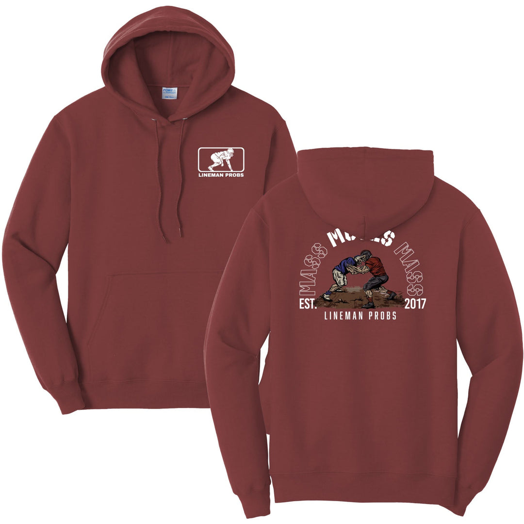 BIG BONED - MASS MOVES MASS - Hoodie