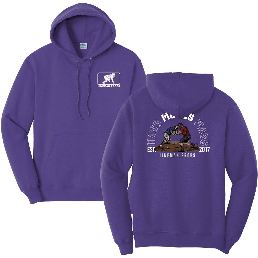 BIG BONED - MASS MOVES MASS - Hoodie