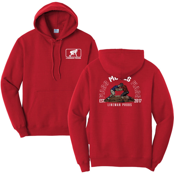 BIG BONED - MASS MOVES MASS - Hoodie