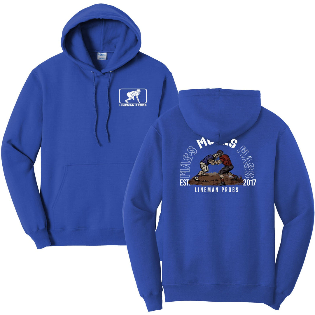 BIG BONED - MASS MOVES MASS - Hoodie