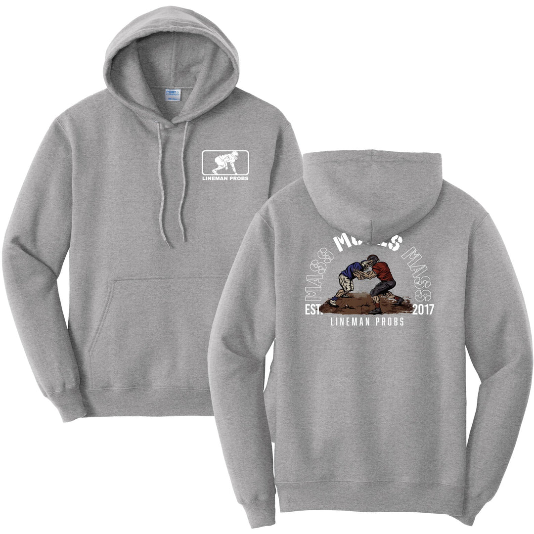 BIG BONED - MASS MOVES MASS - Hoodie