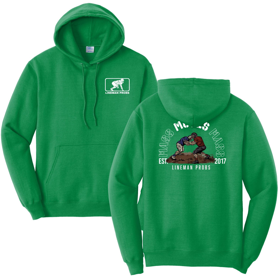 BIG BONED - MASS MOVES MASS - Hoodie