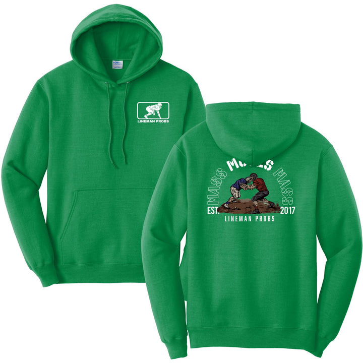 BIG BONED - MASS MOVES MASS - Hoodie