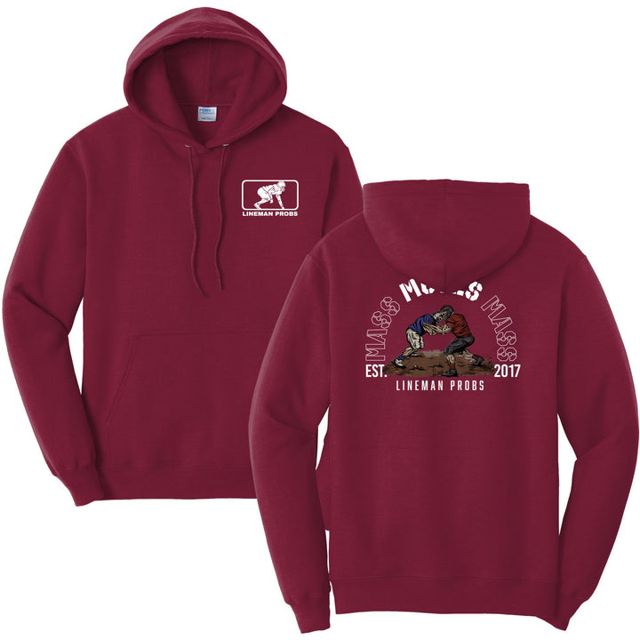BIG BONED - MASS MOVES MASS - Hoodie