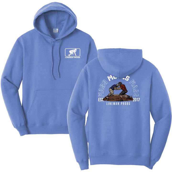 BIG BONED - MASS MOVES MASS - Hoodie