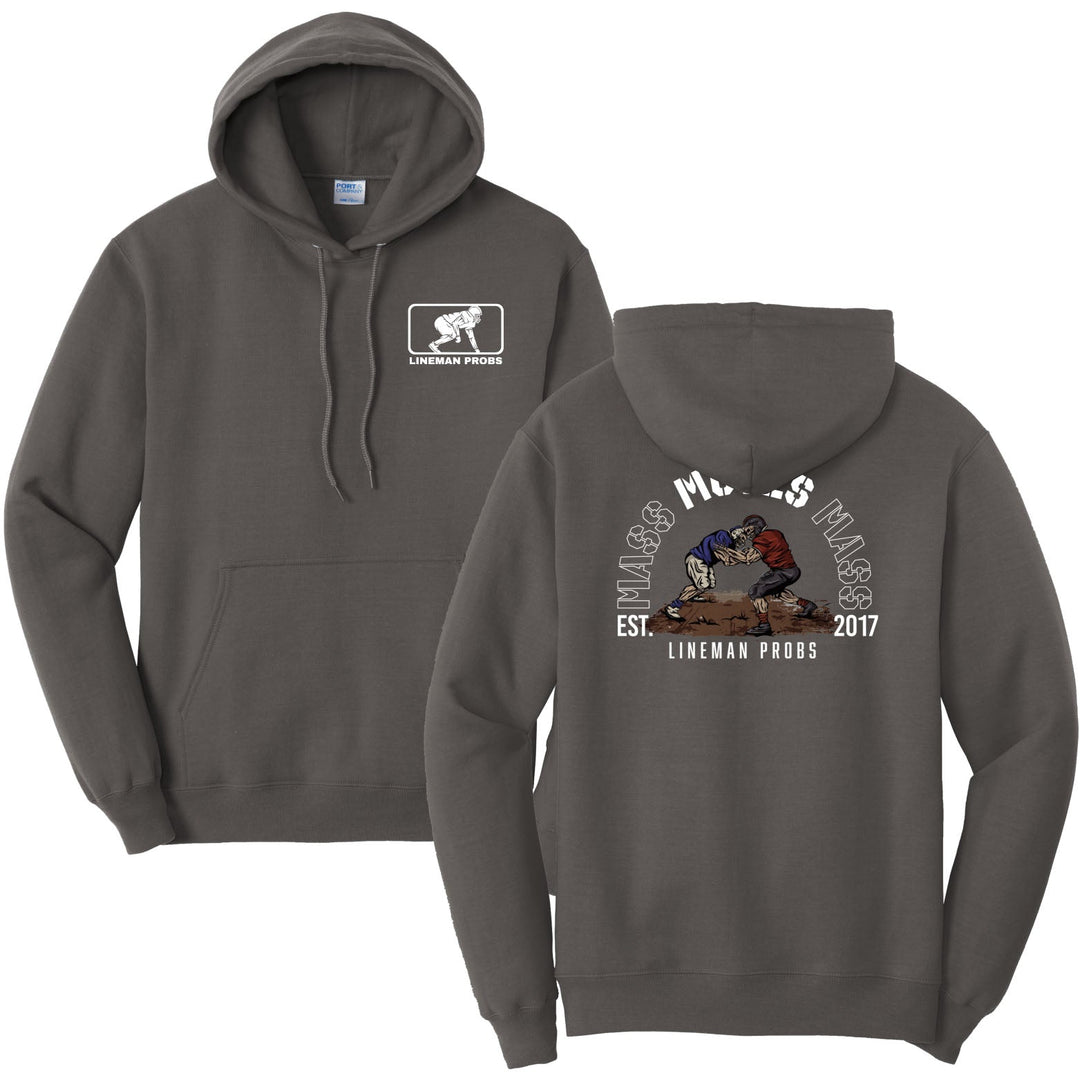 BIG BONED - MASS MOVES MASS - Hoodie