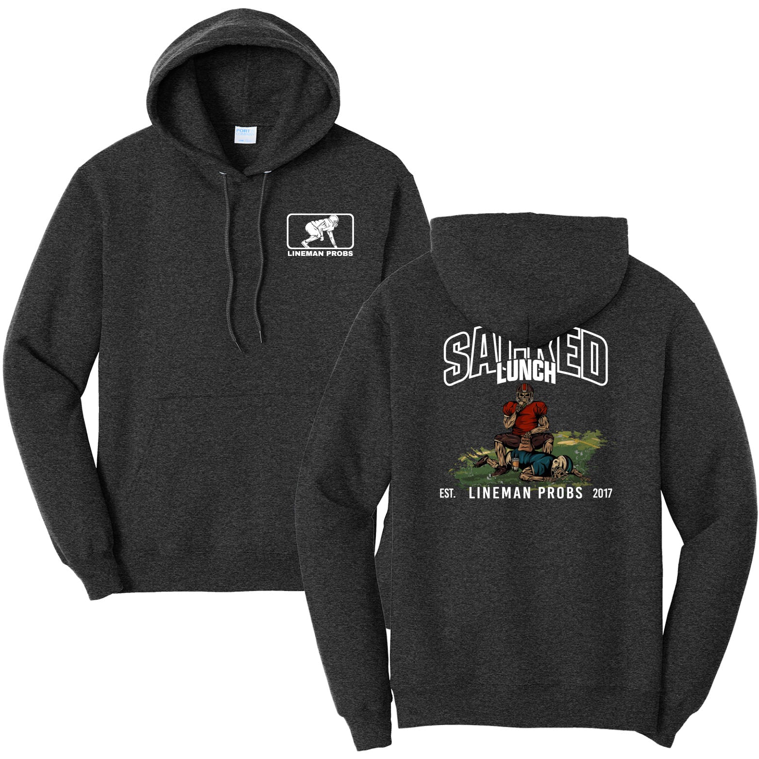 BIG BONED - SACKED LUNCH - Hoodie