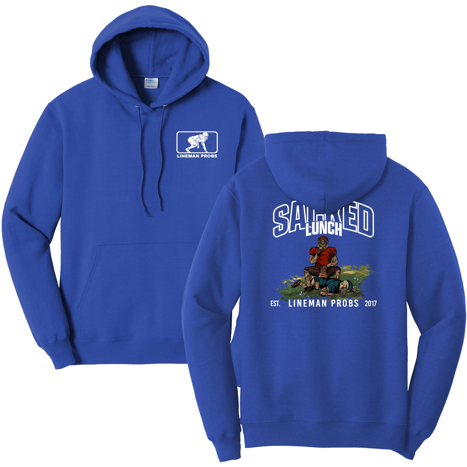 BIG BONED - SACKED LUNCH - Hoodie