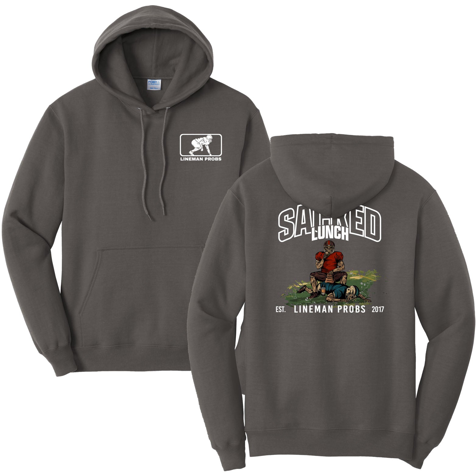 BIG BONED - SACKED LUNCH - Hoodie