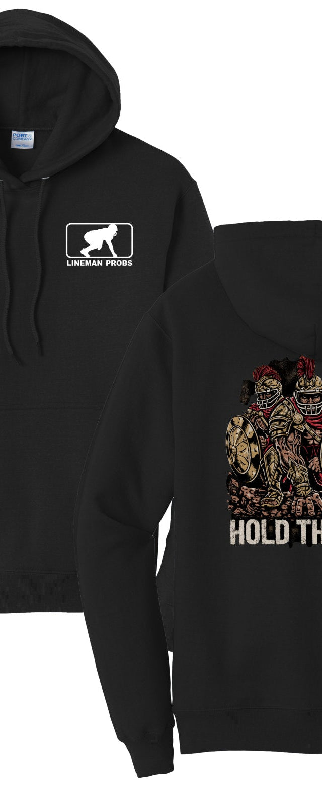 Warrior Spartan Heavyweight Hoodie — Gold