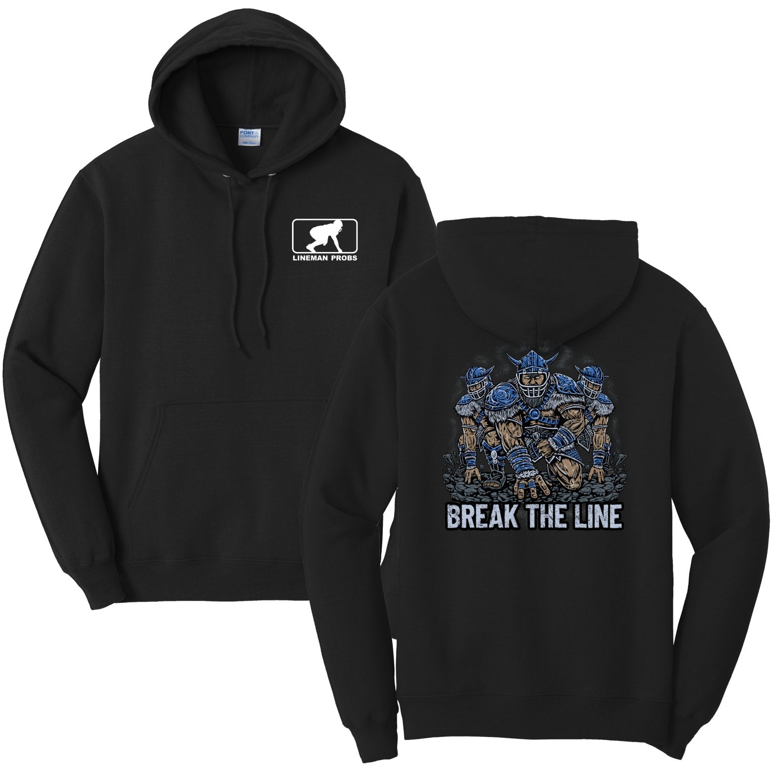 Warrior Viking Heavyweight Hoodie