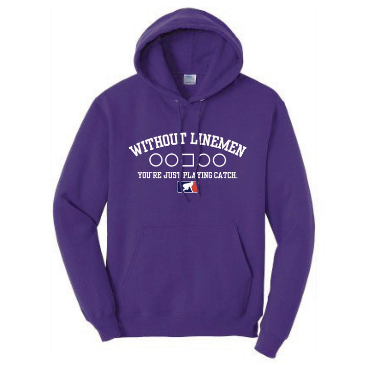 WITHOUT LINEMEN X - Hoodie
