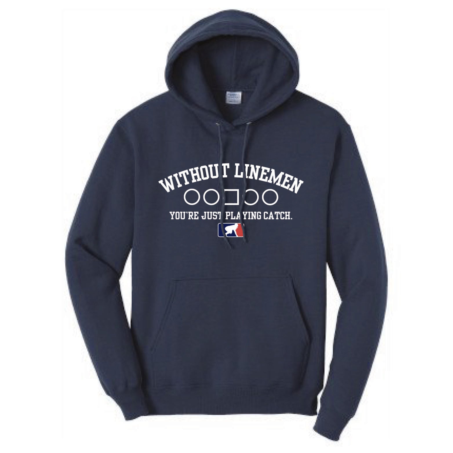 WITHOUT LINEMEN X - Hoodie