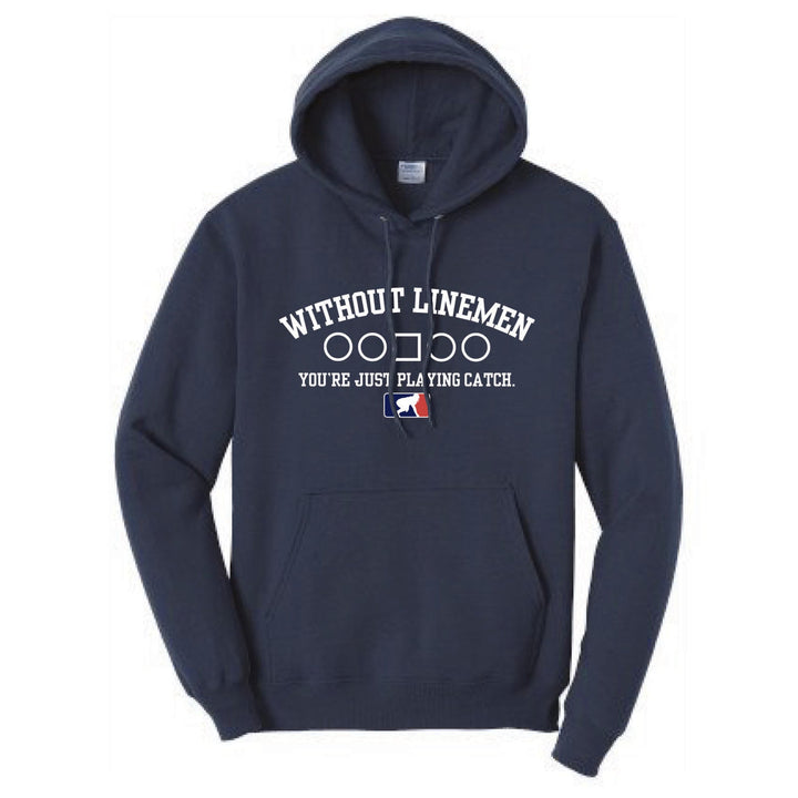 WITHOUT LINEMEN X - Hoodie