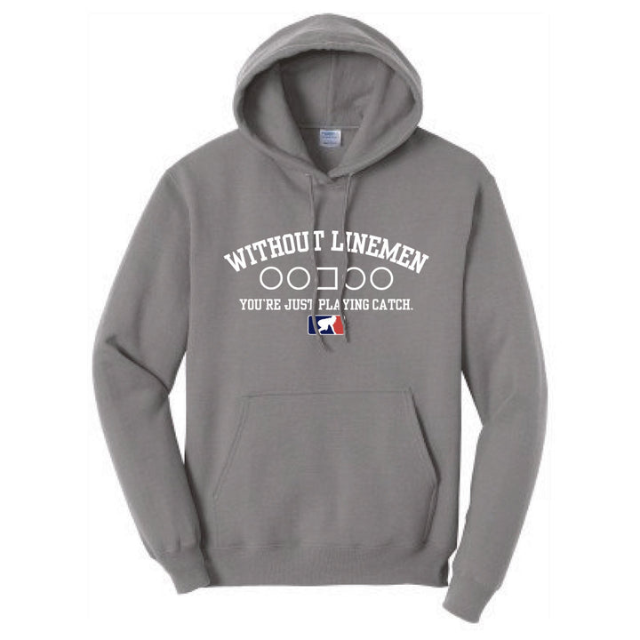 WITHOUT LINEMEN X - Hoodie