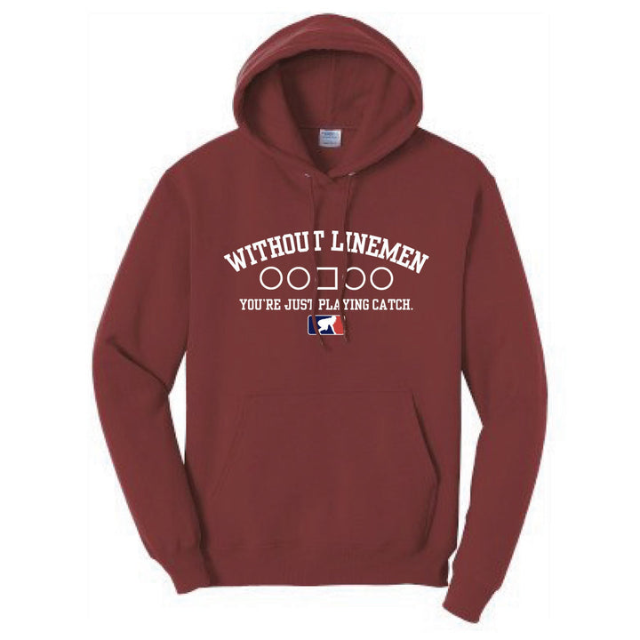 WITHOUT LINEMEN X - Hoodie