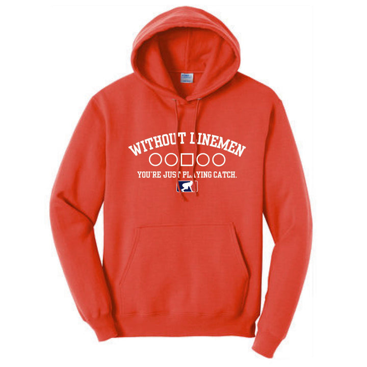 WITHOUT LINEMEN X - Hoodie