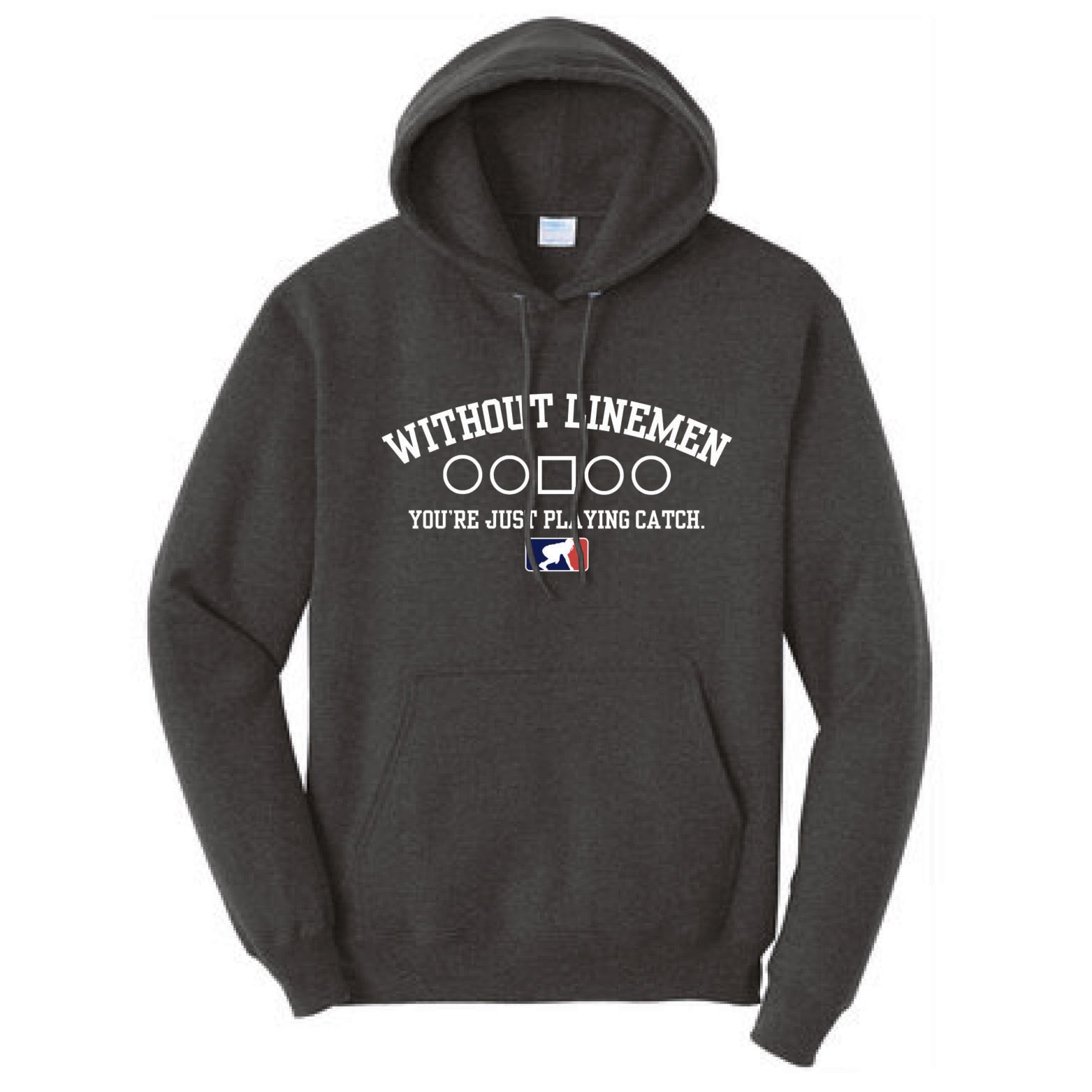 WITHOUT LINEMEN X - Hoodie