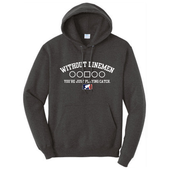WITHOUT LINEMEN X - Hoodie