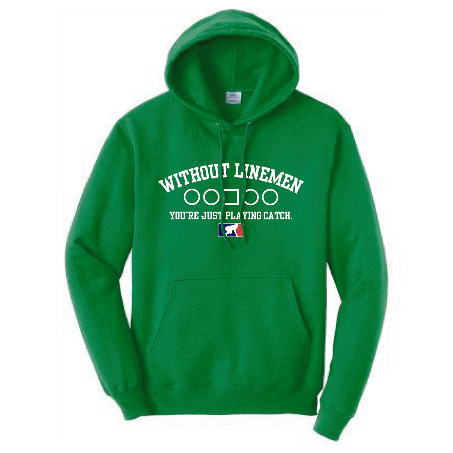 WITHOUT LINEMEN X - Hoodie