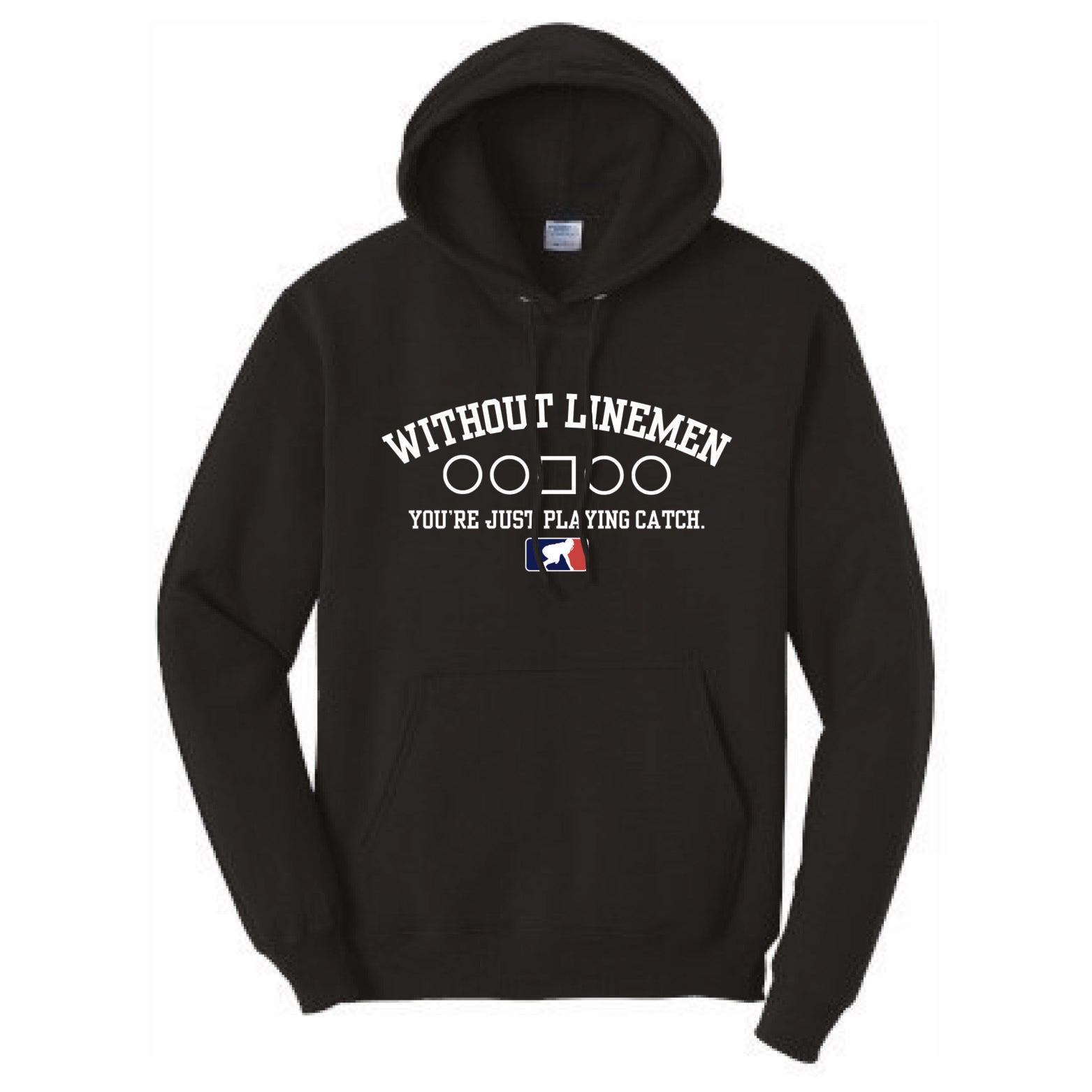 WITHOUT LINEMEN X - Hoodie