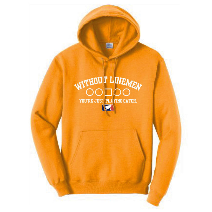 WITHOUT LINEMEN X - Hoodie
