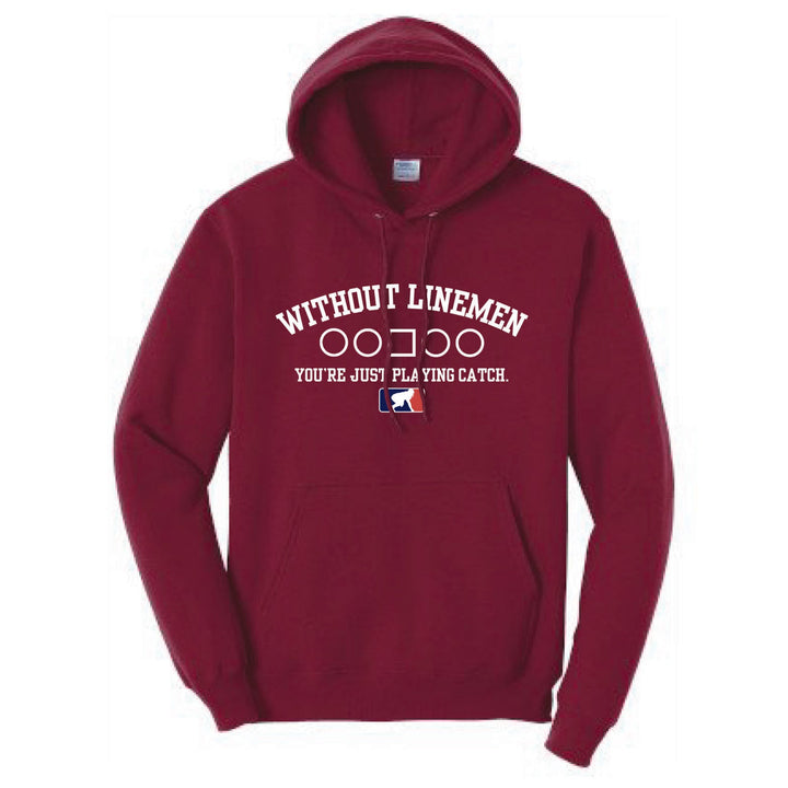 WITHOUT LINEMEN X - Hoodie