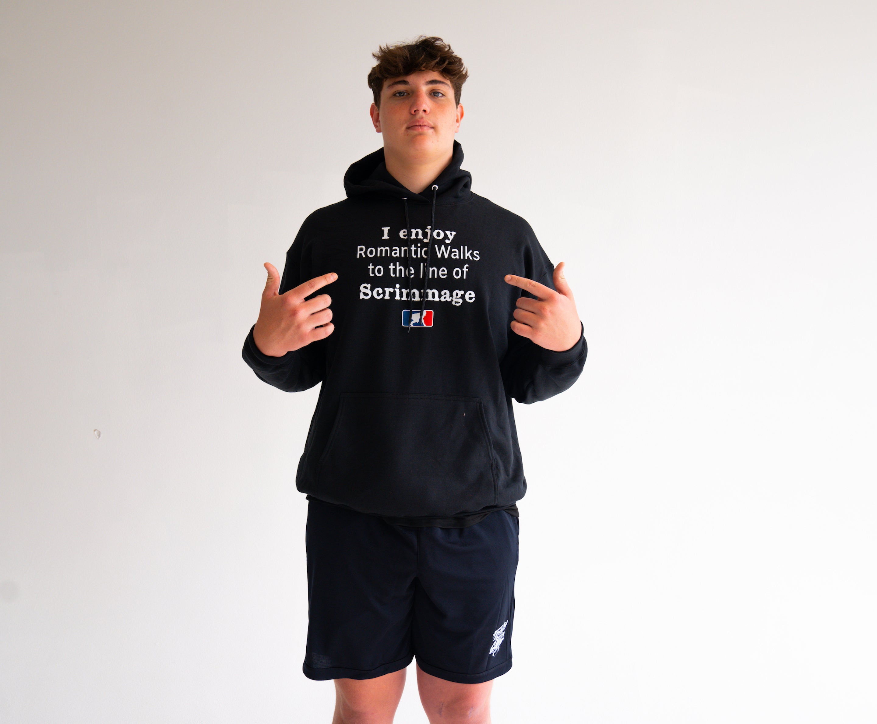 ROMANTIC WALKS TO THE LINE OF SCRIMMAGE - Hoodie