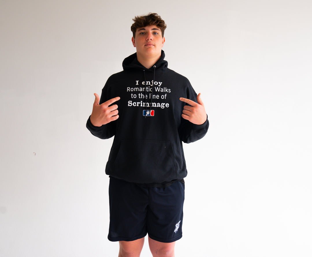 ROMANTIC WALKS TO THE LINE OF SCRIMMAGE - Hoodie