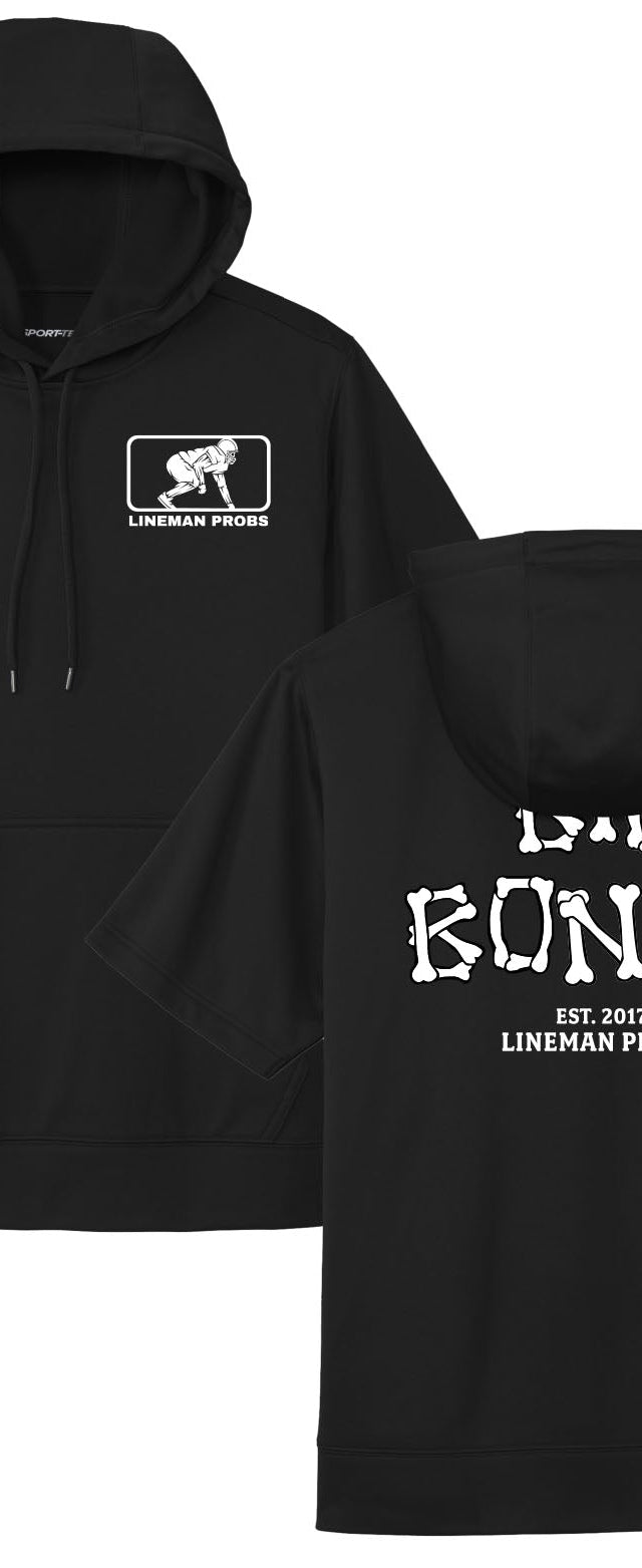 Big Boned - Short Sleeve Hoodie
