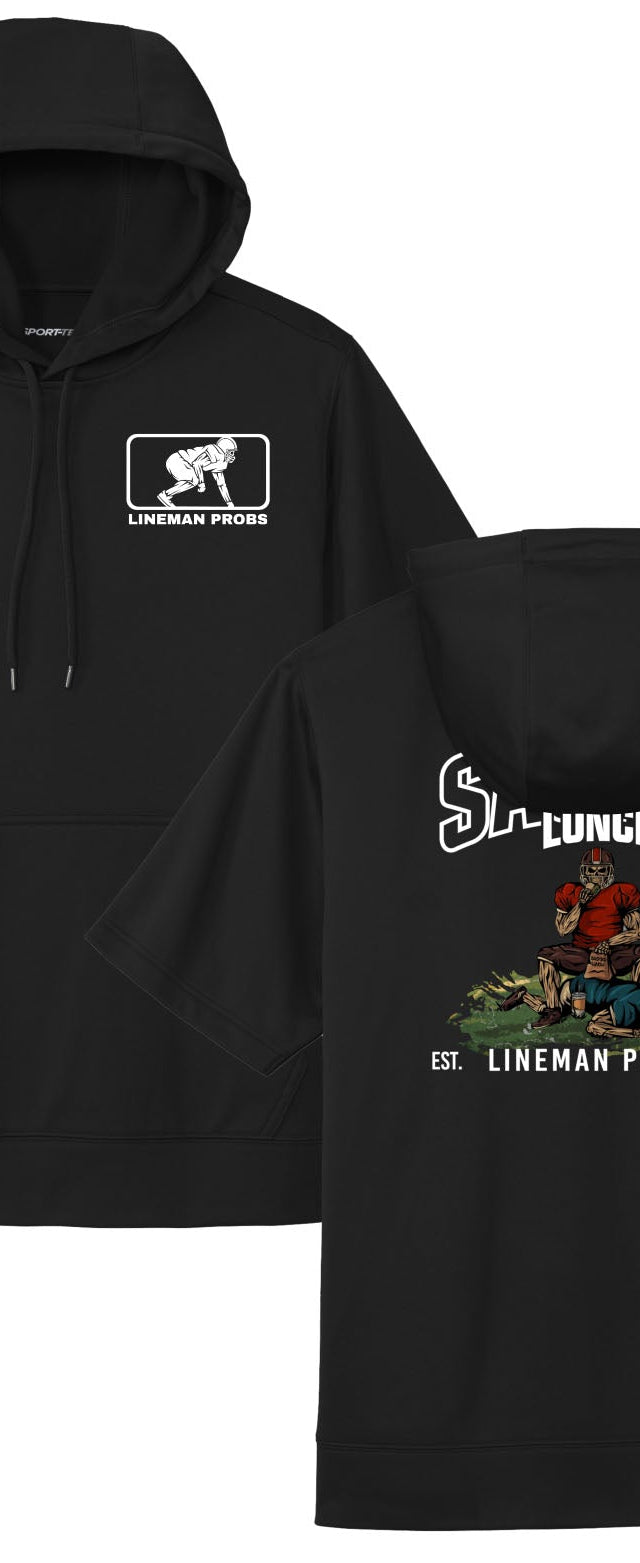 Sacked Lunch - Short Sleeve Hoodie