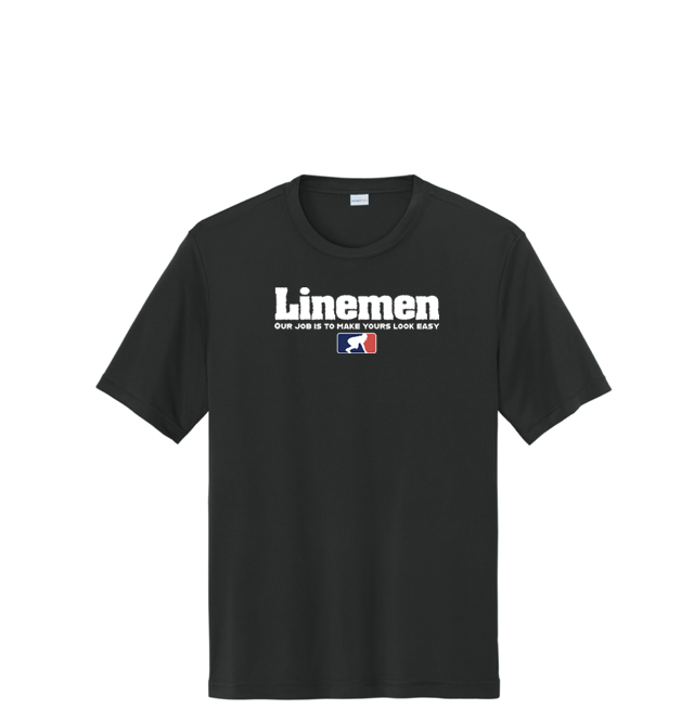 A LINEMANS JOB - Youth Performance Tee