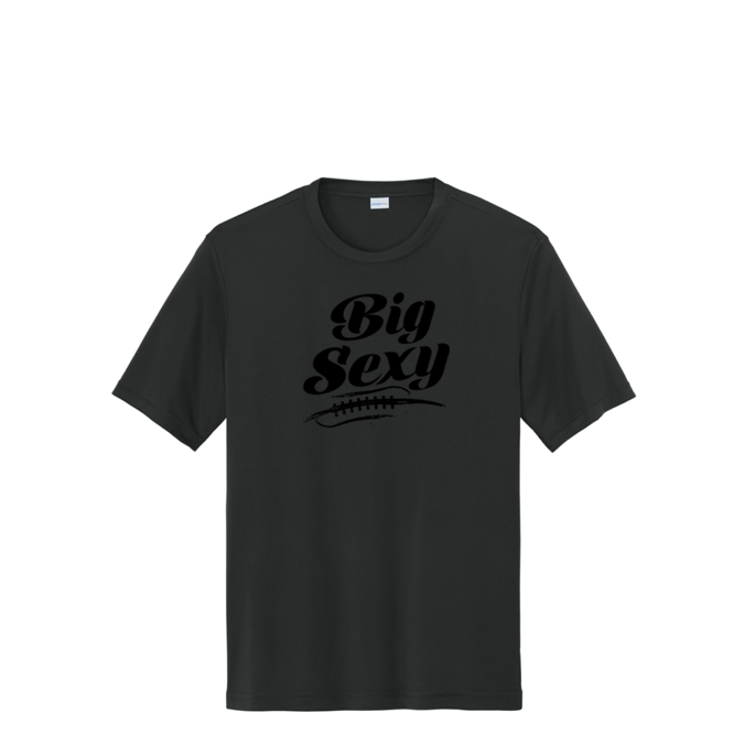 BIG SEXY (A) (Black) - Youth Performance Tee