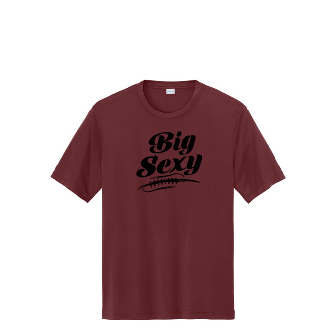 BIG SEXY (A) (Black) - Youth Performance Tee