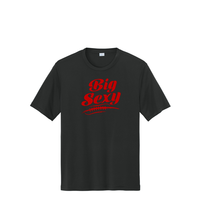 BIG SEXY (A) (Red) - Youth Performance Tee