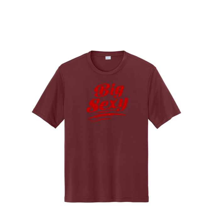 BIG SEXY (A) (Red) - Youth Performance Tee