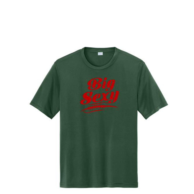 BIG SEXY (A) (Red) - Youth Performance Tee