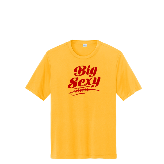 BIG SEXY (A) (Red) - Youth Performance Tee