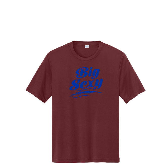 BIG SEXY (A) (Royal) - Youth Performance Tee