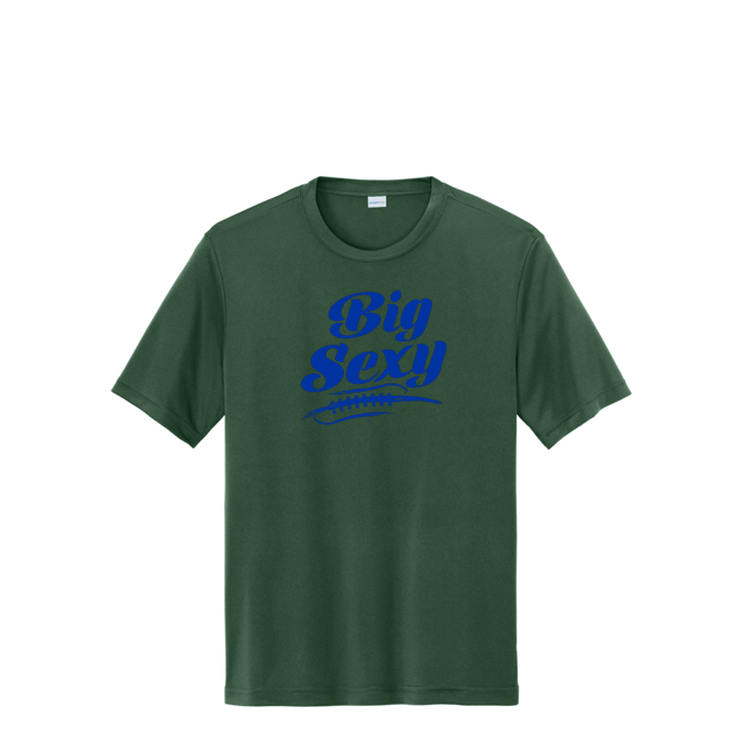BIG SEXY (A) (Royal) - Youth Performance Tee