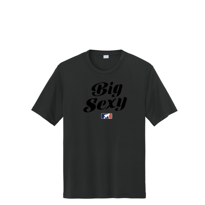 BIG SEXY (Black) - Youth Performance Tee