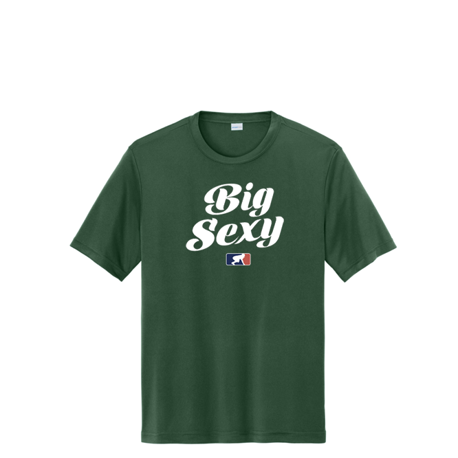 BIG SEXY (White) - Tall Performance Tee