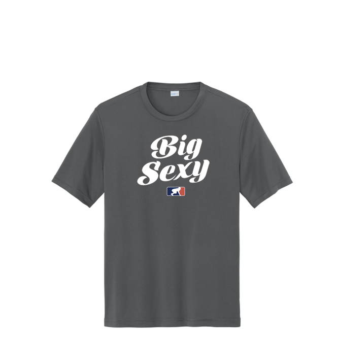 BIG SEXY (White) - Tall Performance Tee