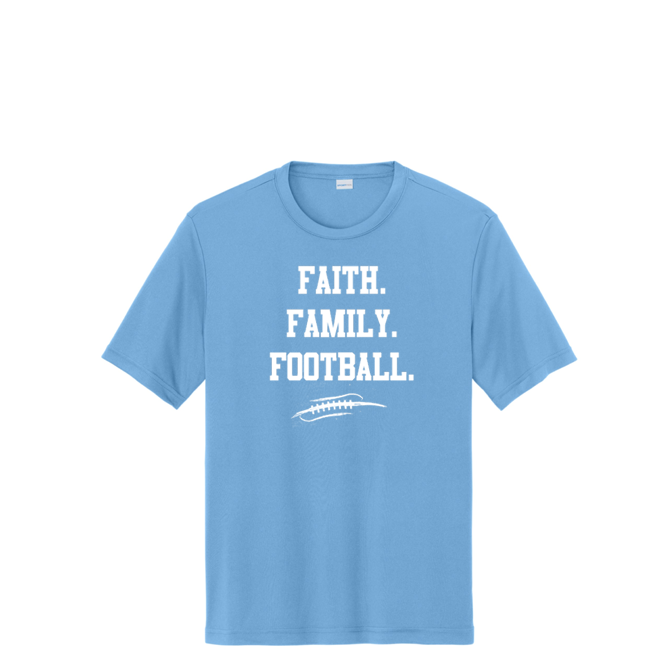 FAITH FAMILY FOOTBALL - Performance Tee