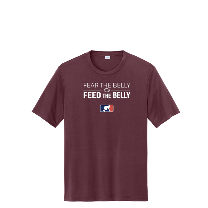 FEAR THE BELLY FEED THE BELLY - Performance Tee